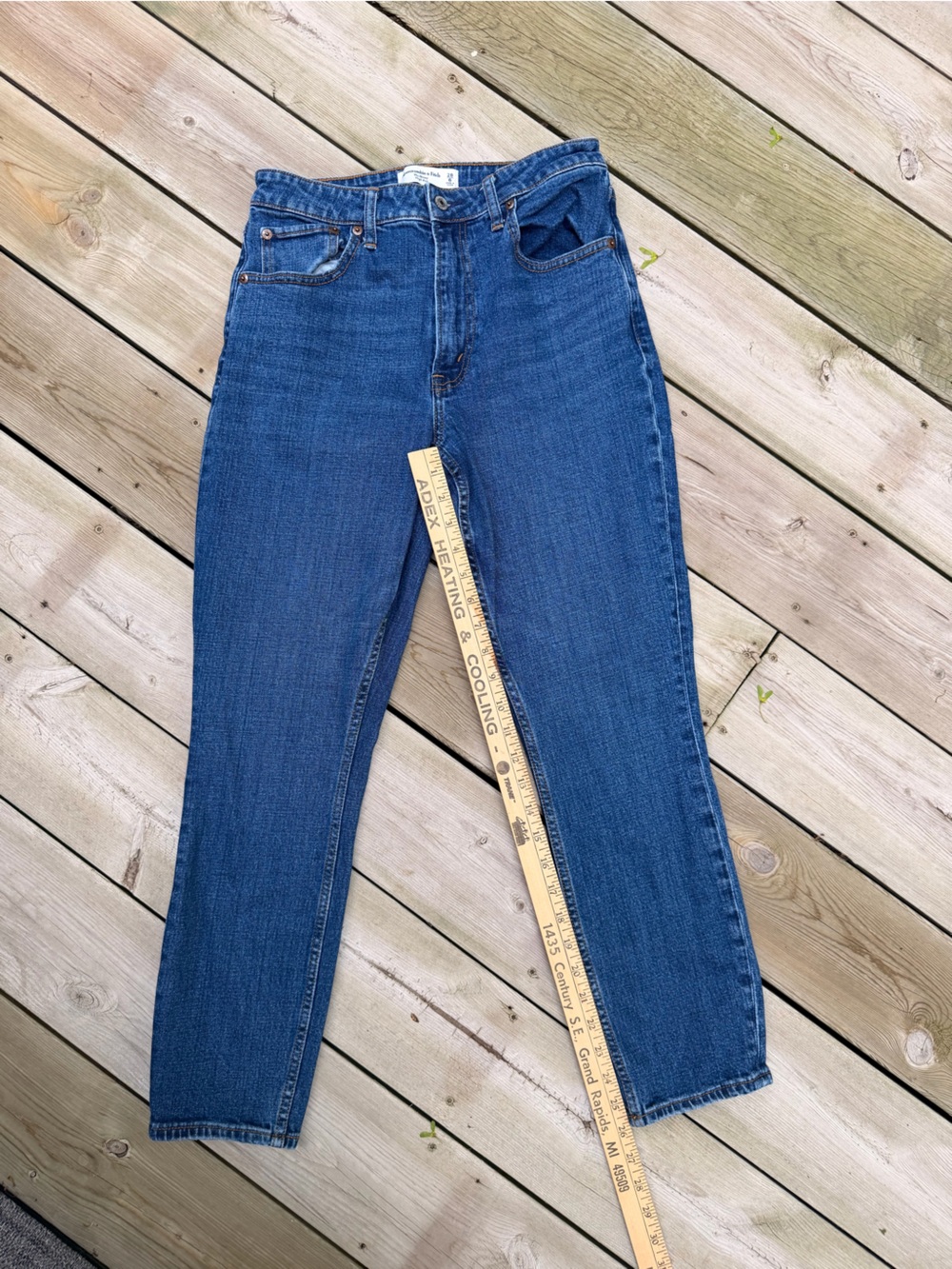 Abercrombie & Fitch The Skinny High Rise Curve Love 28/6